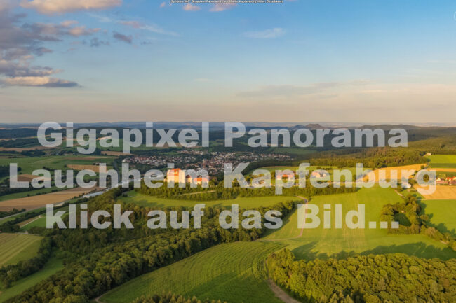 Sphären 360° Gigapixel-Panorama Lauchheim Kapfenburg Hülen Westhausen Ostalbkreis Drohne Drohnenfotografie Landschaftspanorama